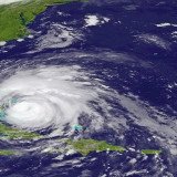 Hurricane Irene hit Atlantic Beach, Cape Fear and the Outer Banks of North Carolina with Category 1 winds and rain and made landfall in Nags Head