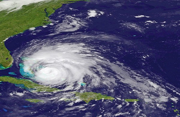 Hurricane Irene hit Atlantic Beach, Cape Fear and the Outer Banks of North Carolina with Category 1 winds and rain and made landfall in Nags Head