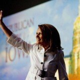 Michele Bachmann received 28 percent of the nearly 17000 votes cast