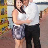 Shannon Graham and Recep Cetin who has been charged with stabbing to death Shannon's mother