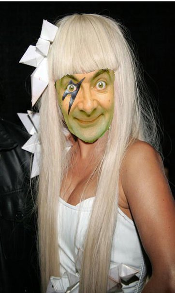 Mr. Bean Lady Gaga