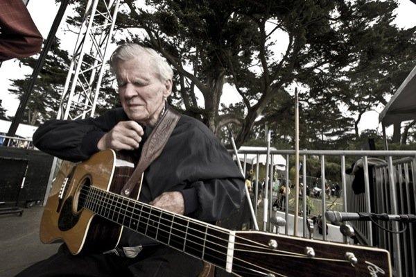 Legendary Doc Watson is missed at Hardly Strictly Bluegrass 2011.