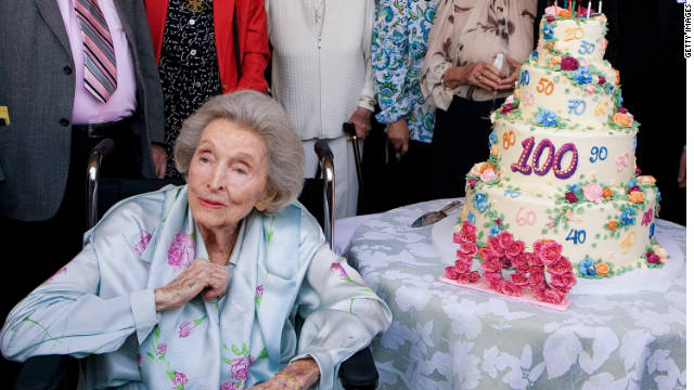 Dolores Hope centenary: her 'Ten Decades Of Life' party on May 27, 2009, in Toluca Lake. "I think of her as love."(Kelly Hope)