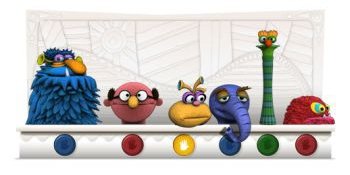 Jim Henson Google Doodle