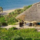 One of the Kiwayu Safari Village's exclusive bungalows, where David Tebbutt was killed and Judith Tebbutt kidnapped
