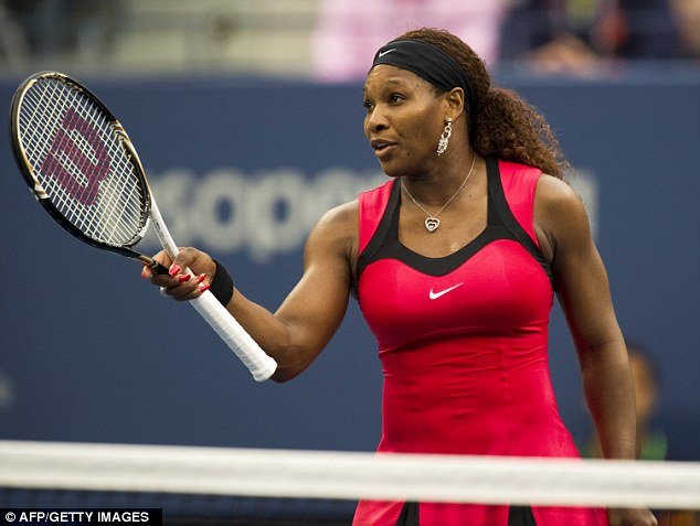 Serena Williams was technically still under two-year probation in major tournaments as a result of her obscene outburst during her 2009 U.S. Open semifinal loss to Kim Clijsters