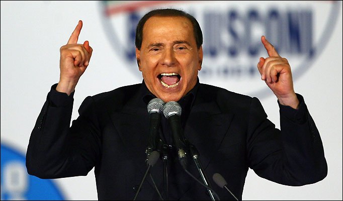 Silvio Berlusconi said in July he wanted to leave Italy, which he described as a "shitty" country that "sickened" him