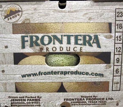 The recalled cantaloupe involved in Listeria outbreak may be labeled Colorado Grown, Distributed by Frontera Produce, Jensenfarms.com or Sweet Rocky Fords