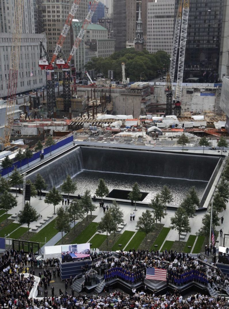 World Trade Centre memorial ceremony, September 11, 2011