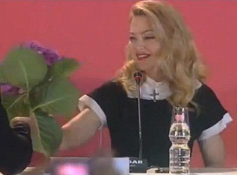 “I absolutely loathe hydrangeas”, said Madonna during WE film press conference at Venice Film Festival