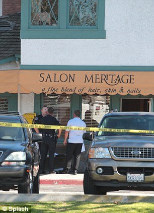 A 41-year-old gunman is said to have shot a total of nine hairdressers and customers at Salon Meritage, a beauty salon just blocks from the Pacific Ocean in the upscale seaside resort of Seal Beach