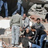 A 7.2 magnitude earthquake hit eastern Turkey, in the province of Van, on the border with Iran