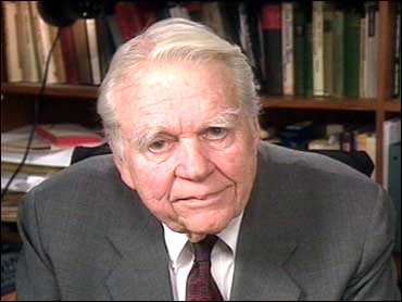 Andy Rooney was hospitalized yesterday after suffering serious complications following surgery
