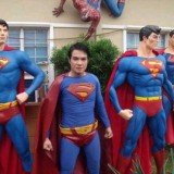 Herbert Chavez, from the Philippines, has had extensive cosmetic surgery to make him look more like Superman