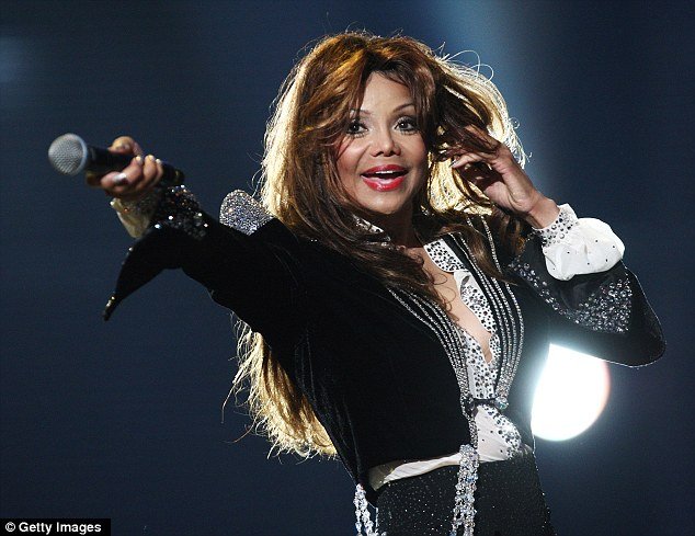 Michael Jackson's sister, La Toya, came out after almost 20 years of retirement to perform
