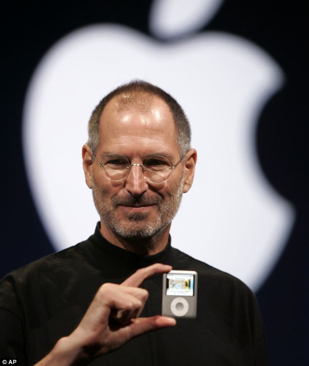 Steve Jobs introduces the Apple Nano in San Francisco
