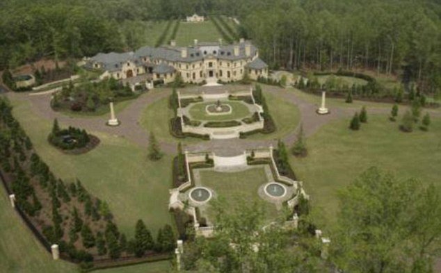 The $45 million Atlanta mansion - Forsyth County estate Le Rêve - was foreclosed and then sold at only $11.5 million