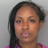 Theresa Monique Jefferson was arrested after she and another woman threw bleach and another chemical on each other during an argument at Walmart store in Baltimore