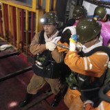 50 miners have been trapped in a coal mine in the city of Sanmenxia in Henan province, China, after a "rock burst