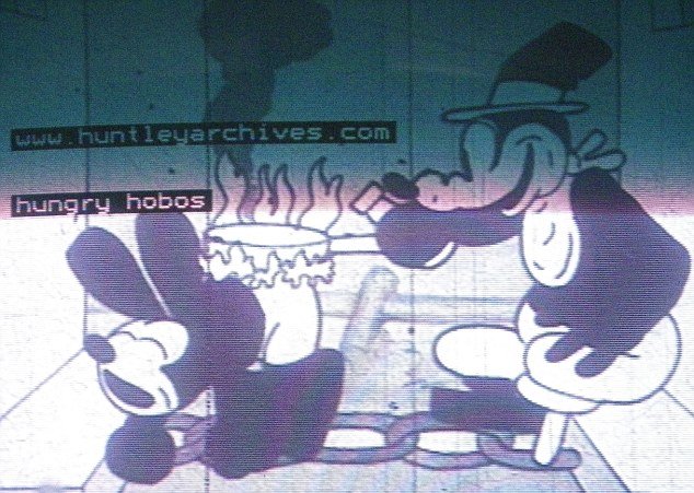Hungry Hobos, a long-lost Disney cartoon that features Oswald the Lucky Rabbit (a character who was the prototype for Mickey Mouse), has been discovered in a British film archive