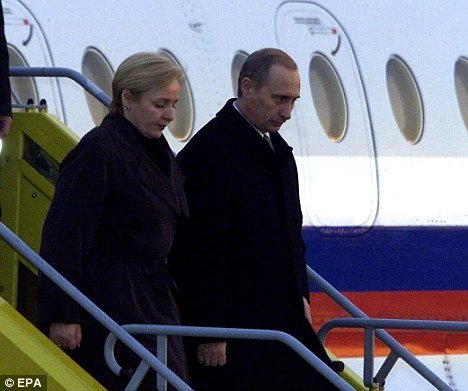 The Berliner Zeitung in Germany said Vladimir Putin is alleged by his wife, Lyudmila, to have used "domestic violence and to have had numerous sexual affairs"