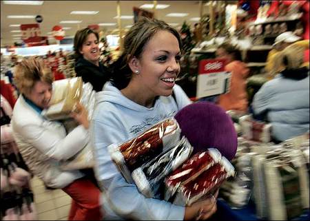 The day after Thanksgiving, or Black Friday, kicks off the holiday shopping season