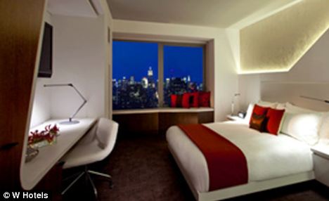 W Hotel Downtown is a $700-per-night hotel, with 350-count Egyptian cotton sheets