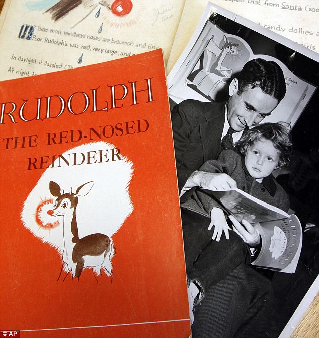 Rudolph the Red-Nosed Reindeer first appeared in a 1939 book written by Robert L. May, one of the Montgomery Ward's advertising copywriters
