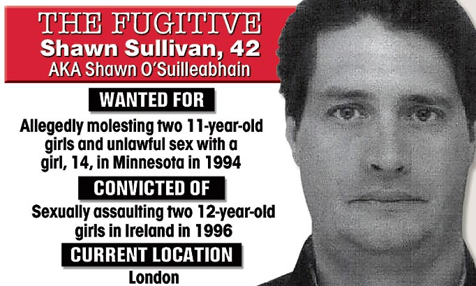 Shawn Sullivan, one of the world’s most wanted paedophiles, and a senior British Ministry of Justice official have married in a secret ceremony behind bars