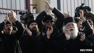Mount Athos monks rallied for Abbot Ephraim