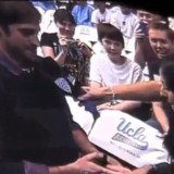 A young basketball fan at a college game in Los Angeles has been embarrassingly refused by his girlfriend when he made proposal in front of a stadium of booing spectators