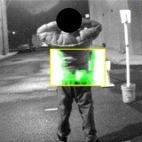 Infrared rays will be used to scan a form of natural energy - like radiation - emitted from the body of someone concealing a gun on the street