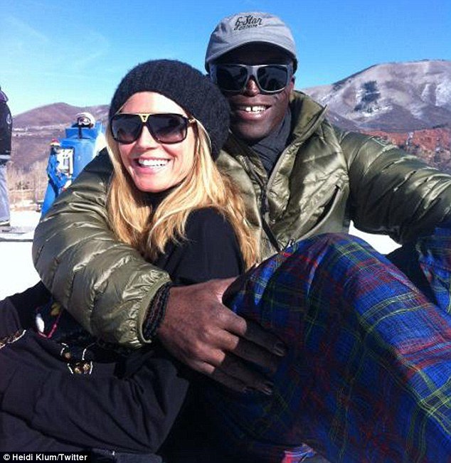 On December 26, Heidi Klum posted a picture on Twitter of the couple on the slopes in Aspen