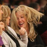 On Tuesday night Heather Locklear attended a Lakers basketball game at the Staples Centre, where she was seen laughing and joking with friends and appeared to be in good spirits