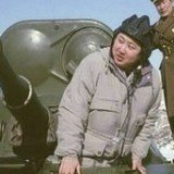 The footage shows Kim Jong-Un in his new role as supreme military commander - inspecting troops, saluting and sitting in a tank