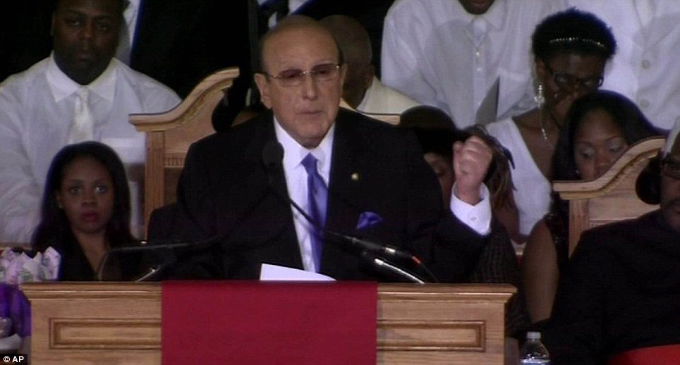 Clive Davis, the Sony mogul and Whitney Houston’s mentor and guide of her career for decades, paid an emotional tribute at the star’s funeral and tell the story of singer’s final days