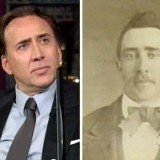 David Letterman produced a picture of Civil War-era Tennessee man from the 1860’s, which an eBay seller had claimed was proof Nicolas Cage is a member of the undead