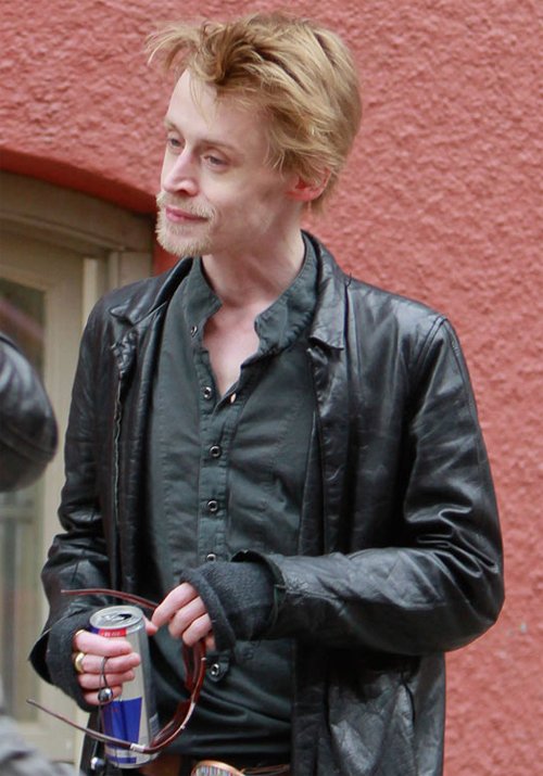 Macaulay Culkin was once the mischievous, cherubic star of the hugely successful Home Alone movies, but now he appeared disheveled and emaciated as he greeted fans in New York on Wednesday