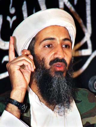 Osama Bin Laden told his children not to follow him on the path of terrorism and to live peacefully in the West where they would get a good education, his brother-in-law has revealed