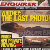 Picture of dead Whitney Houston in the coffin published by National Enquirer