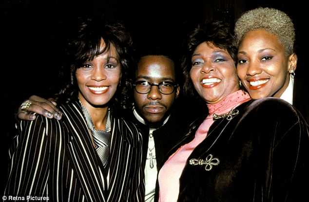 Robyn Crawford (right) did not say whether she had a lesbian relationship with Whitney Houston and she has never commented on the rumors