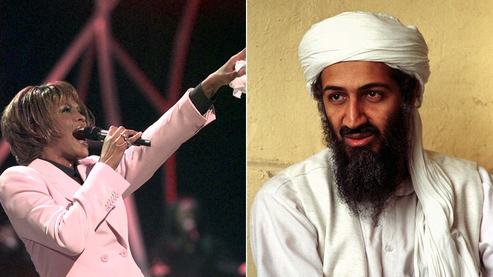 Whitney Houston was admired and wanted by one of history's most depraved and despicable men, terror chief Osama bin Laden, Sudanese author Kola Boof has claimed
