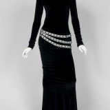 Whitney Houston’s black velvet dress worn by singer in The Bodyguard is one of the items set to go on auction next month