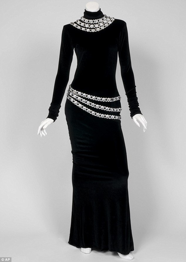 Whitney Houston’s black velvet dress worn by singer in The Bodyguard is one of the items set to go on auction next month