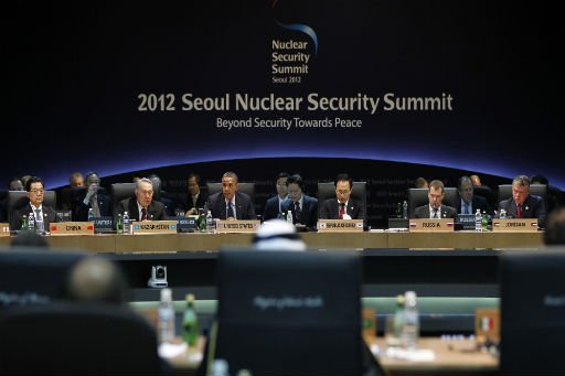 Almost 60 leaders from around the world attending 2012 Seoul Nuclear Security Summit have called for closer co-operation to tackle the threat of nuclear terrorism