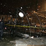 At least 11 construction workers have died after fire swept through a tent at a building site in Istanbul, Turkey