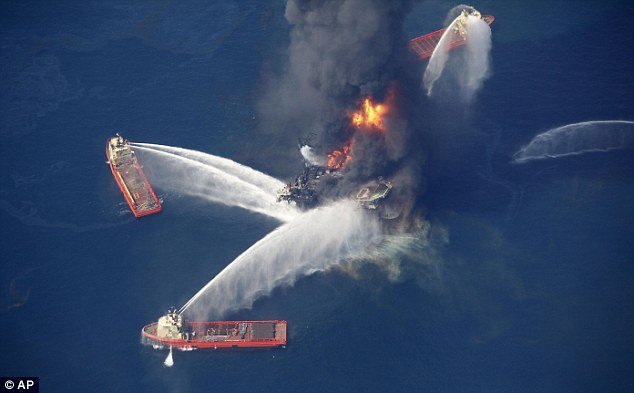BP’s Deepwater Horizon rig exploded in the Gulf of Mexico in April 2010, killing 11 workers and leaking four million barrels of oil