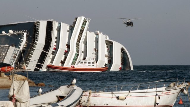 Five more bodies have been found on the capsized cruise ship Costa Concordia