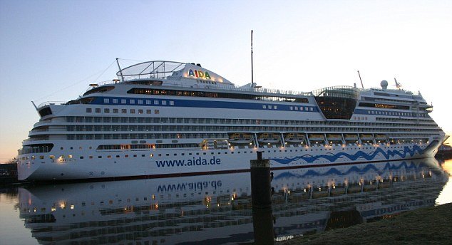 Francesco Schettino manoeuvred at a high speed during entry into the port of Warnemunde, Germany, causing damage to the Aida Blu cruise ship in June 2010