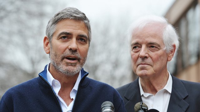 George Clooney was detained alongside his father, Nick , but both have now been released after paying bail of $100